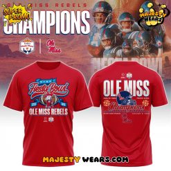 Ole Miss Rebels Fiesta Bowl Champions 2026 T-Shirt