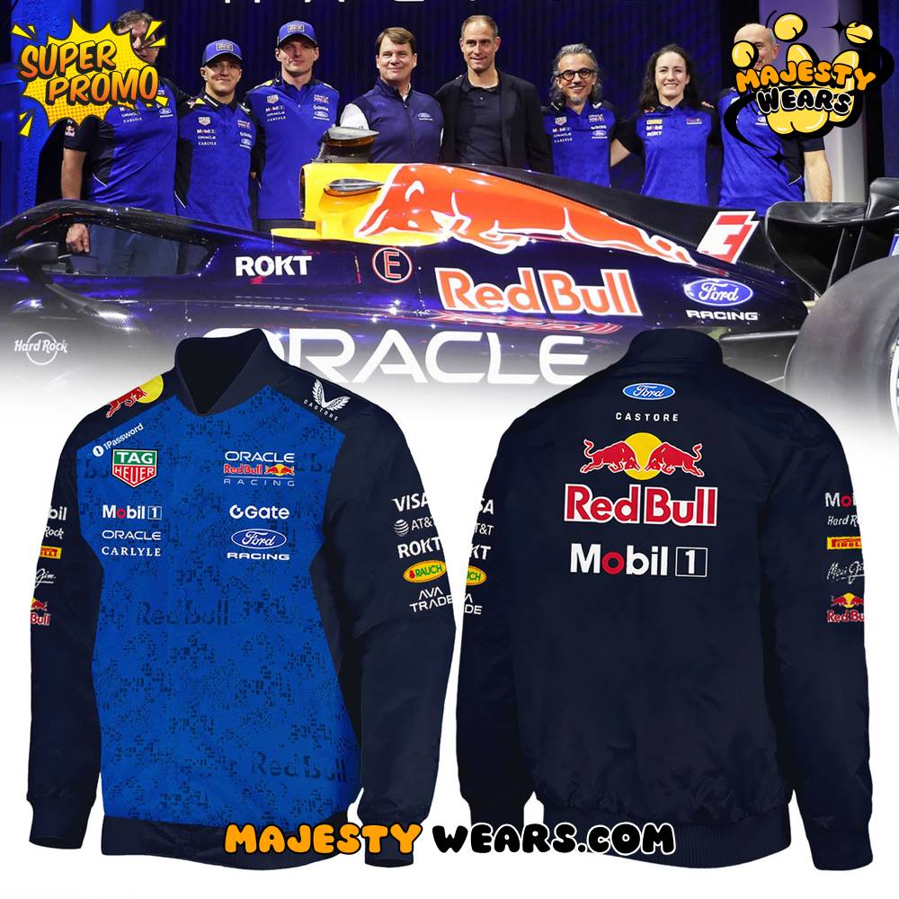 Oracle Red Bull Racing Special New 2026 Bomber Jacket Oracle Red Bull Racing Special New 2026 Bomber Jacket