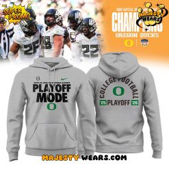 Oregon Ducks 2025-26 College Football Playoff Mode Special Grey Hoodie