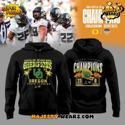 Oregon Ducks 2026 Capital One Orange Bowl Champions Hoodie