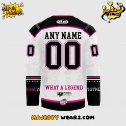 Orlando Solar Bears Pink Whitney Custom Hockey Jersey