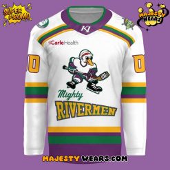 Peoria Rivermen Mighty Ducks Night Custom Hockey Jersey