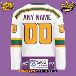Peoria Rivermen Mighty Ducks Night Custom Hockey Jersey