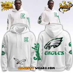 Philadelphia Eagles White Iconic Limited Edition Hoodie