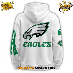 Philadelphia Eagles White Iconic Limited Edition Hoodie