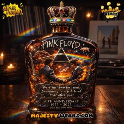 Pink Floyd – “Wish You Were Here” 50th Anniversary Collector’s Whiskey Bottle