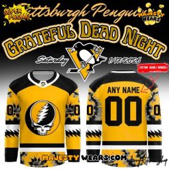 Pittsburgh Penguins 2026 Grateful Dead Limited Hockey Jersey