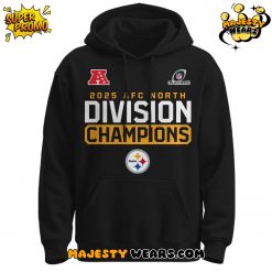 Pittsburgh Steelers 2025 AFC North Champions Hoodie