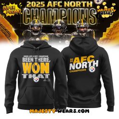 Pittsburgh Steelers 2025 AFC North Division Champions Hoodie