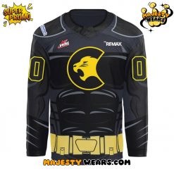 Prince George Cougars Batman Design Custom Hockey Jersey