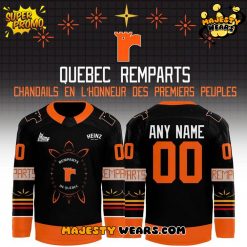 Quebec Remparts 90’s Nostalgia Custom Hockey Jersey