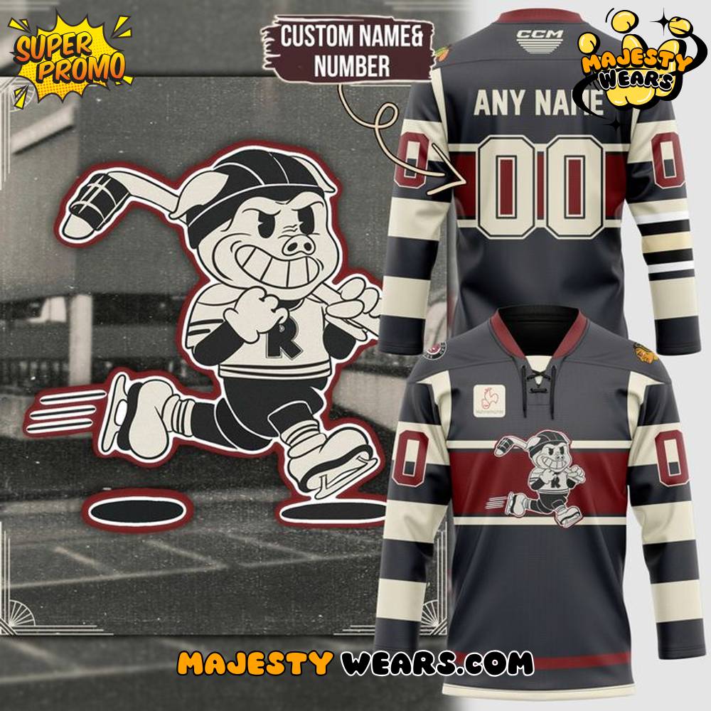 Rockford IceHogs in the 1920’s Custom Hockey Jersey Rockford IceHogs in the 1920’s Custom Hockey Jersey