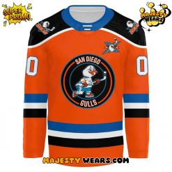 San Diego Gulls 10 Year Anniversary Custom Hockey Jersey