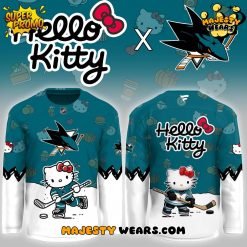 San Jose Sharks x Hello Kitty Special Edition Hockey Jersey