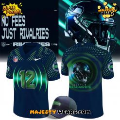 Seattle Seahawks 2025 Rivalries High-Decibel Zone Football Jersey