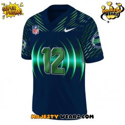 Seattle Seahawks 2025 Rivalries High-Decibel Zone Football Jersey