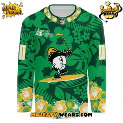 Sioux City Musketeers Hawaii Night Tropical Custom Hockey Jersey