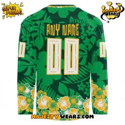 Sioux City Musketeers Hawaii Night Tropical Custom Hockey Jersey