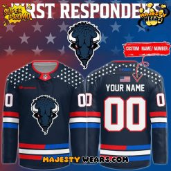 Sioux Falls Stampede 2026 First Responders Custom Hockey Jersey