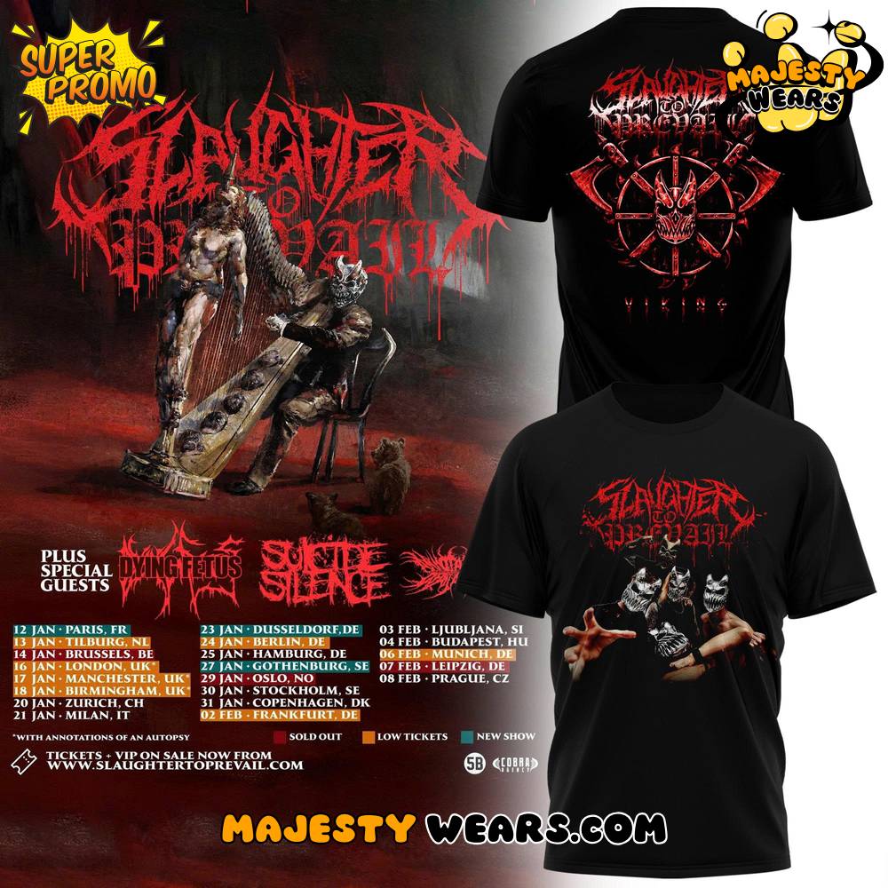 Slaughter To Prevail – Viking Deathcore T-Shirt Slaughter To Prevail – Viking Deathcore T-Shirt