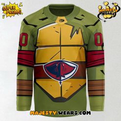 South Carolina Stingrays x Teenage Mutant Ninja Turtles Night Custom Hockey Jersey