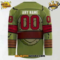South Carolina Stingrays x Teenage Mutant Ninja Turtles Night Custom Hockey Jersey 3