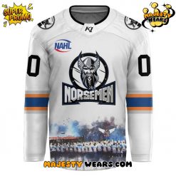 St. Cloud Norsemen Charlie Boike Night Custom Hockey Jersey