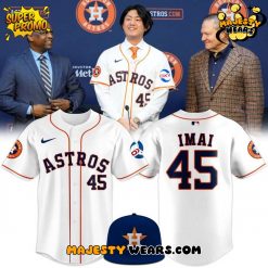 Tatsuya Imai Houston Astros Home Special Baseball Jersey