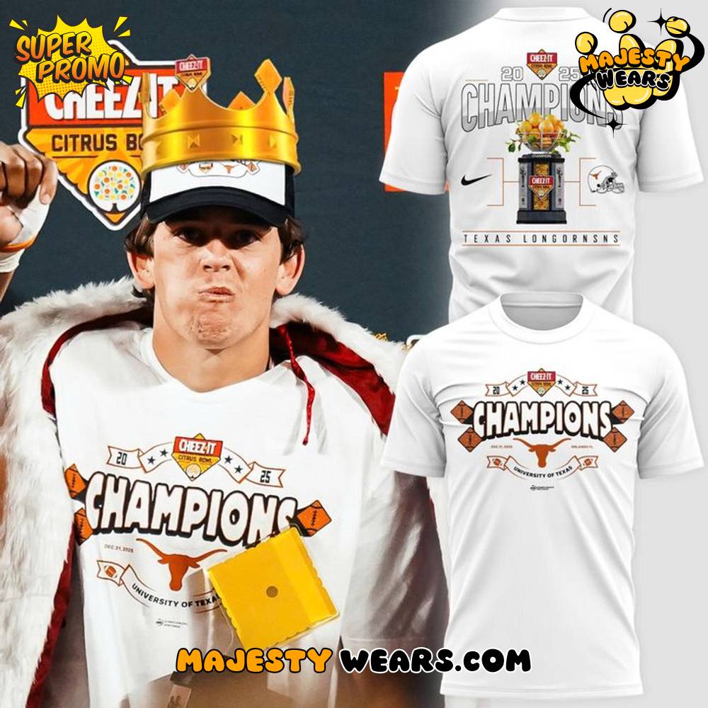 Texas Longhorns 2025 Cheez-It Citrus Bowl TEXAS CHAMPS Shirt Texas Longhorns 2025 Cheez-It Citrus Bowl TEXAS CHAMPS Shirt