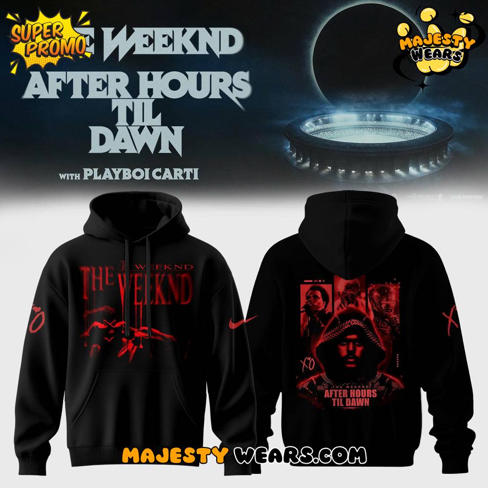 The Weeknd: After Hours Til Dawn Tour UK 2026 Hoodie The Weeknd: After Hours Til Dawn Tour UK 2026 Hoodie