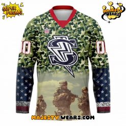 Tri-City Storm x Military Appreciation Night Custom Hockey Jersey