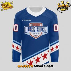 USA Hockey x Chipotle All American Game Custom Hockey Jersey – Blue