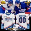 USA Hockey x Chipotle All American Game Custom Hockey Jersey – Blue