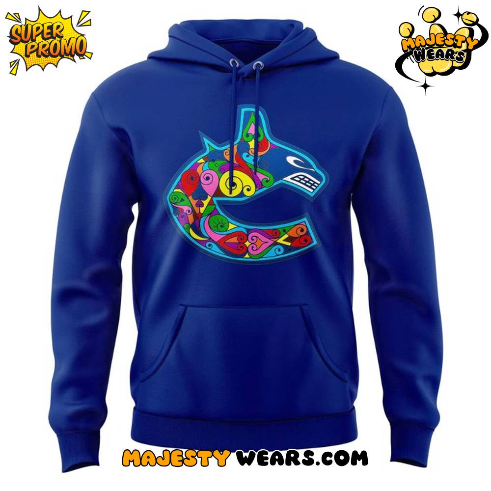 Vancouver Canucks x Pride Night 2026 Special Hoodie Vancouver Canucks x Pride Night 2026 Special Hoodie