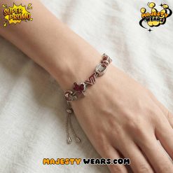 Virginia Tech Hokies Adjustable Charm Bracelet Premium Accessory for Collectors 3