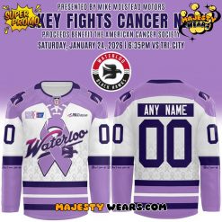 Worcester Railers IceCats Special New Custom Hockey Jersey