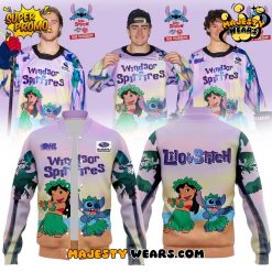 Windsor Spitfires Lilo & Stitch Baseball Jacket