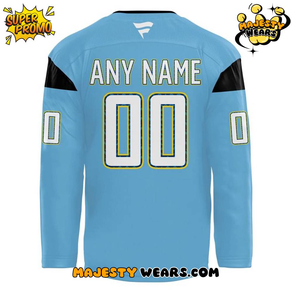 Winnipeg Jets “Ukrainian Heritage Night” 2026 Custom Hockey Jersey Winnipeg Jets “Ukrainian Heritage Night” 2026 Custom Hockey Jersey