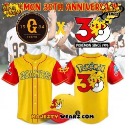 Yomiuri Giants x Pokémon 30th Anniversary Baseball Jersey